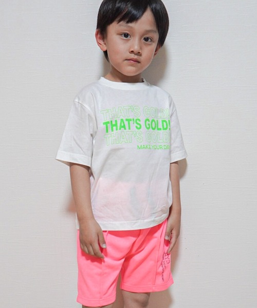 MAKE YOUR DAY（メイクユアデイ）の「ネオンカットソーパンツ■80～140cm（スウェットパンツ・キッズ・ピンク/ライム/オレンジ/イエロー・90/100/110/120/130/140/80）」の20枚目の写真