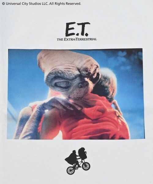 MARKEY'S（マーキーズ）の「【E.T.】別注プリントTシャツ（Tシャツ/カットソー・キッズ・ホワイト/杢グレー・150/140/130/120/110/100/90/80）」の11枚目の写真