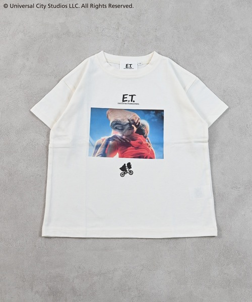 MARKEY'S（マーキーズ）の「【E.T.】別注プリントTシャツ（Tシャツ/カットソー・キッズ・ホワイト/杢グレー・150/140/130/120/110/100/90/80）」の16枚目の写真