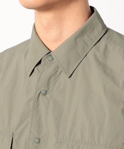 Grand PARK(グランドパーク)の「タイプライターマルチシャツ(シャツ/ブラウス・メンズ・ベージュ/ブラック/カーキ・LARGE/MEDIUM)」の14枚目の写真