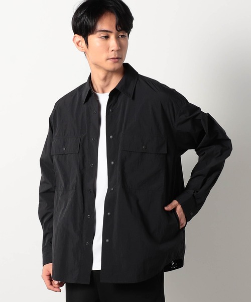 Grand PARK(グランドパーク)の「タイプライターマルチシャツ(シャツ/ブラウス・メンズ・ベージュ/ブラック/カーキ・LARGE/MEDIUM)」の22枚目の写真