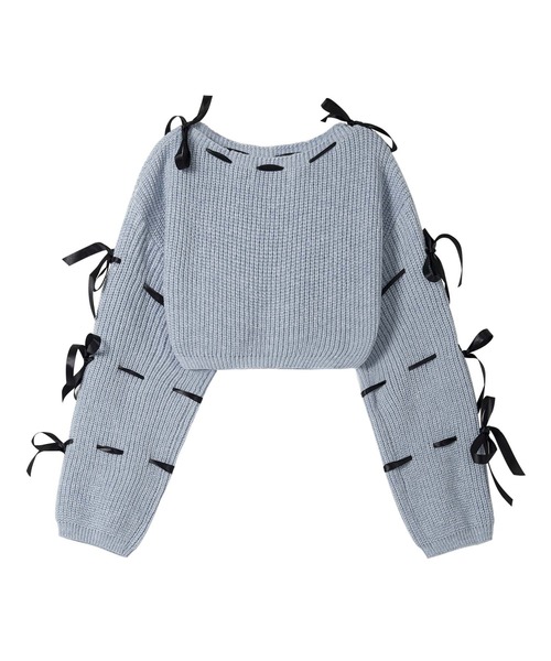 tシャツ 「HOOK」for　girls　リボンと通しアンサンブルトップス レディース tシャツ 「HOOK」for girls リボンと通しアンサンブルトップス