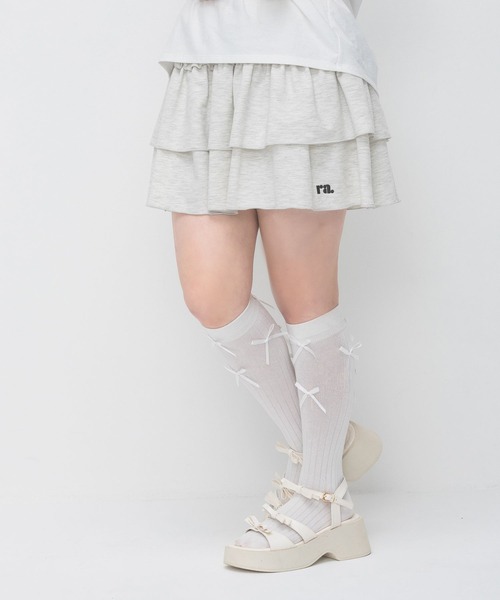 repipi armario(レピピ アルマリオ)の「リボンサンダル(サンダル・キッズ・ブラック/アイボリー・SMALL/MEDIUM/LARGE)」の5枚目の写真