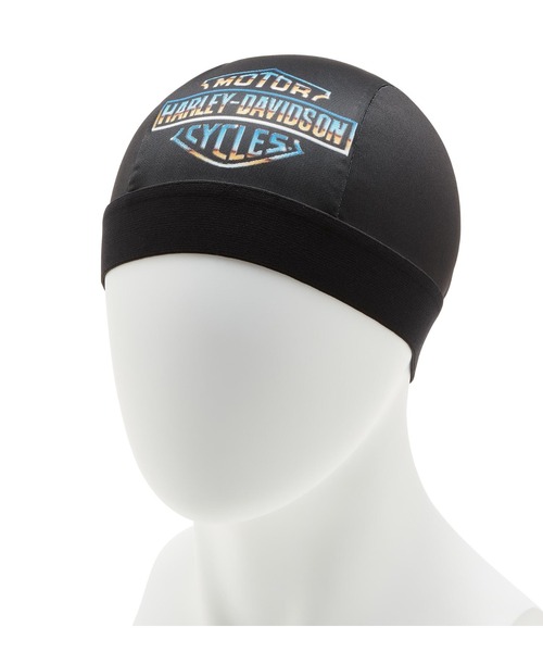 レア ハーレーダビッドソン ビンテージ スカルキャップ ドゥーラグ ブラック レア ハーレーダビッドソン ビンテージ スカルキャップ ドゥーラグ