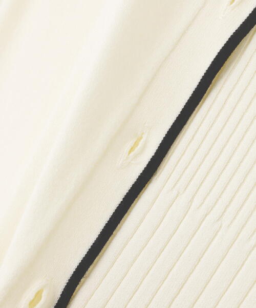 NATURAL BEAUTY BASIC（ナチュラルビューティーベーシック）の「◇バイカラーアンサンブル（カーディガン/ボレロ・レディース・ベージュ系その他/ホワイト系その他/グリーン系その他3/ブルー系その他・FREE）」の20枚目の写真