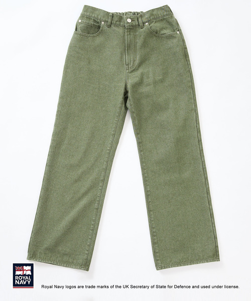 ROYAL NAVY(ロイヤルネイビー)の「《別注》【ROYAL NAVY/ロイヤルネイビー】5ポケットパンツ(その他パンツ・レディース・グレー/カーキ/ストライプ・2/4/3)」の13枚目の写真
