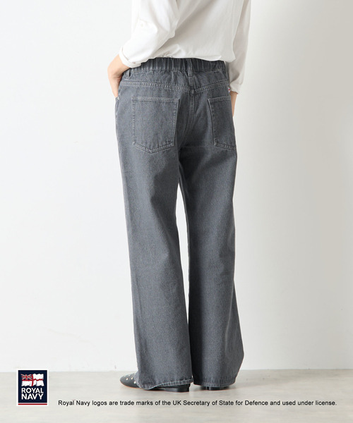 ROYAL NAVY(ロイヤルネイビー)の「《別注》【ROYAL NAVY/ロイヤルネイビー】5ポケットパンツ(その他パンツ・レディース・グレー/カーキ/ストライプ・2/4/3)」の15枚目の写真