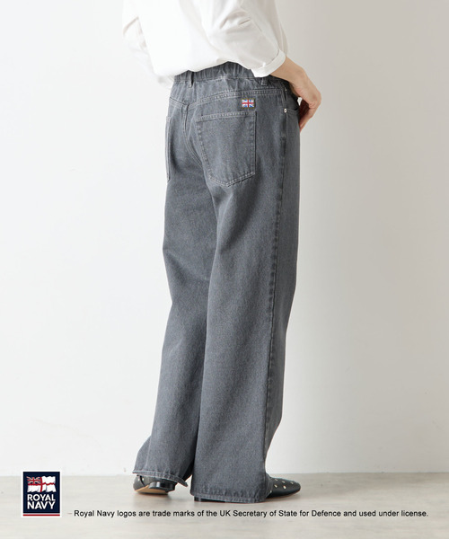 ROYAL NAVY(ロイヤルネイビー)の「《別注》【ROYAL NAVY/ロイヤルネイビー】5ポケットパンツ(その他パンツ・レディース・グレー/カーキ/ストライプ・2/4/3)」の16枚目の写真