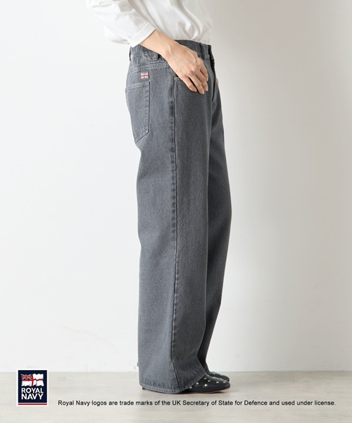 ROYAL NAVY(ロイヤルネイビー)の「《別注》【ROYAL NAVY/ロイヤルネイビー】5ポケットパンツ(その他パンツ・レディース・グレー/カーキ/ストライプ・2/4/3)」の17枚目の写真