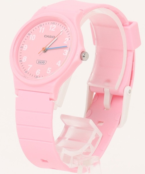 CASIO（カシオ）の「CASIO カシオ / スタンダード アナログクォーツ ラウンドフェイス腕時計 日常生活防水 /// LQ-24（アナログ腕時計・レディース・ホワイト/ブラック/ピンク/ブルー/グリーン・FREE）」の7枚目の写真
