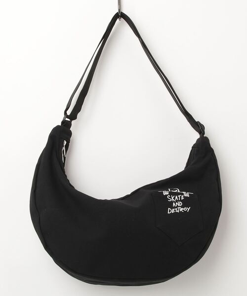 THRASHER(スラッシャー)の「THRASHER キャンバスショルダーバッグ(ショルダーバッグ・メンズ・ホワイト系その他/ブラック系その他/ホワイト系その他2/ブラック系その他2・FREE)」の10枚目の写真