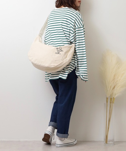 THRASHER(スラッシャー)の「THRASHER キャンバスショルダーバッグ(ショルダーバッグ・メンズ・ホワイト系その他/ブラック系その他/ホワイト系その他2/ブラック系その他2・FREE)」の15枚目の写真