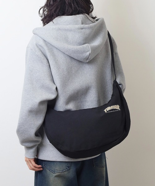 THRASHER(スラッシャー)の「THRASHER キャンバスショルダーバッグ(ショルダーバッグ・メンズ・ホワイト系その他/ブラック系その他/ホワイト系その他2/ブラック系その他2・FREE)」の16枚目の写真