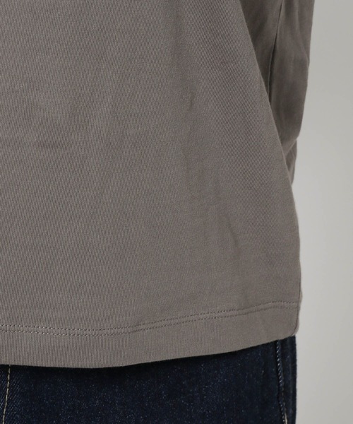 mysty woman（ミスティウーマン）の「ロゴ刺繍Tシャツ  329063（Tシャツ/カットソー・レディース・オフホワイト/チャコールグレー/ブラック・FREE）」の17枚目の写真