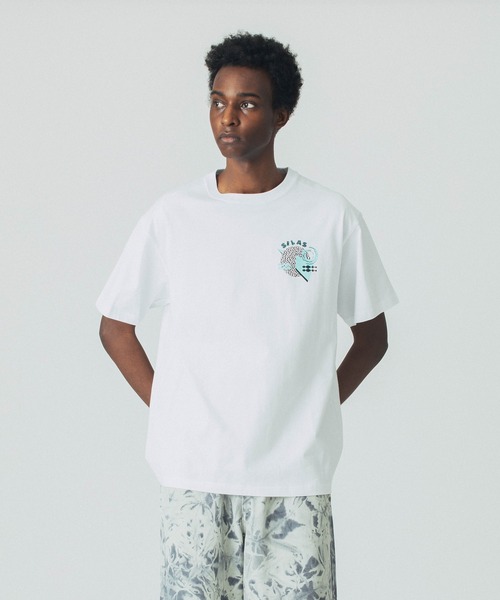 SILAS（サイラス）の「NEW WAVE S/S TEE（Tシャツ/カットソー・メンズ・ブラック/オフホワイト/ホワイト・M/L/XL）」の11枚目の写真
