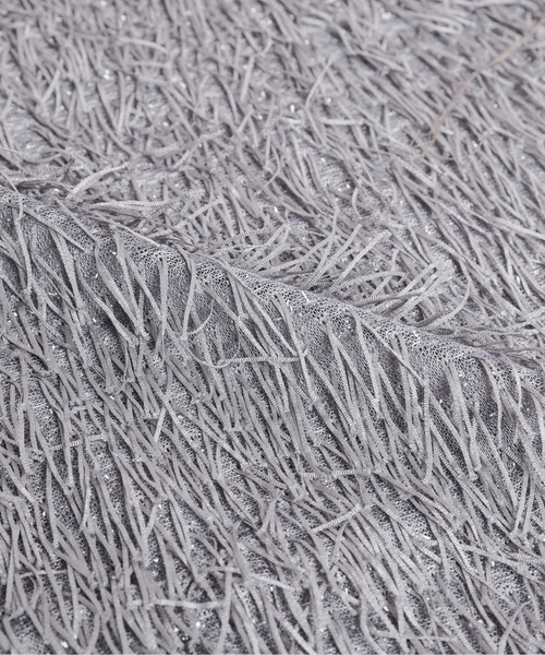 La-gemme（ラジェム）の「フリンジジャガード ダブルジップベスト（ベスト・レディース・ブラック/グレー/ベージュ・フリー）」の21枚目の写真