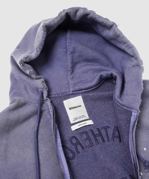 BOWWOW スウェットフーディー BOWWOW「HARD AGING HOODIE - スウェットフーディー」 - Mate-N-Raw