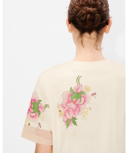 セール】'KENZO Peonies' ルーズ Tシャツ（Tシャツ/カットソー