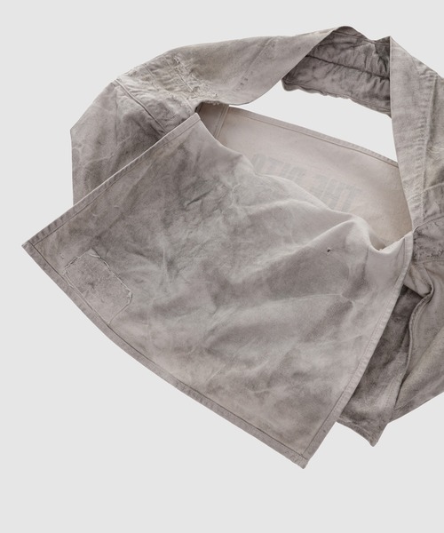 BOW WOW（バウワウ）の「NEWSPAPER BAG（ショルダーバッグ・メンズ・ホワイト・ONE SIZE）」の4枚目の写真