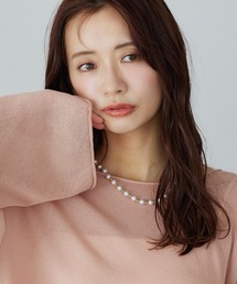 mysty woman（ミスティウーマン）の「パール1連ネックレス 453140（ネックレス）」