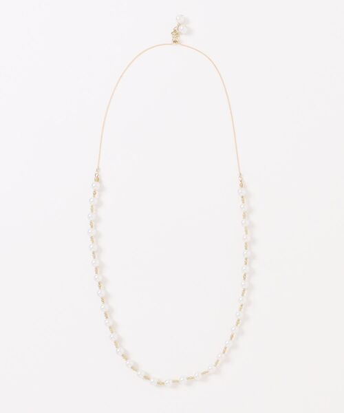 mysty woman（ミスティウーマン）の「パール1連ネックレス 453140（ネックレス・レディース・ゴールド・FREE）」の8枚目の写真