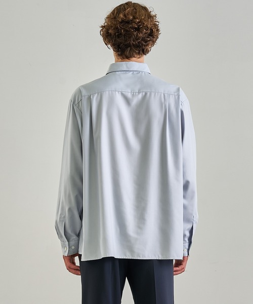 セール】DRY RAYON リラックスシャツ 接触冷感｜防シワ｜速乾