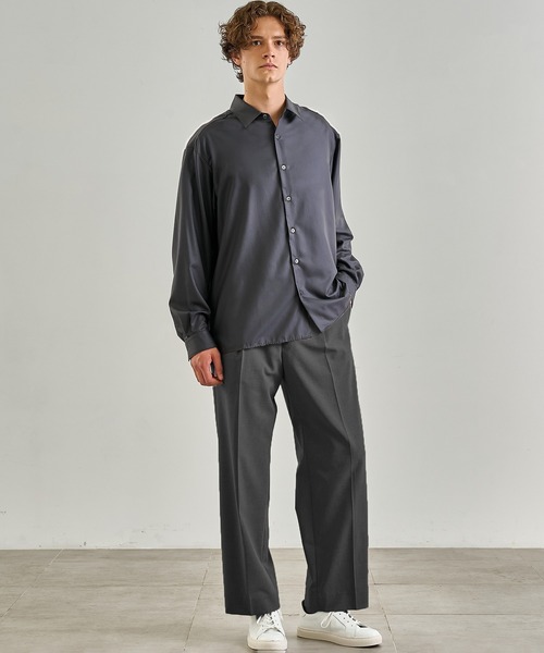 DRY RAYON リラックスシャツ 防シワ｜速乾｜UVカット（シャツ