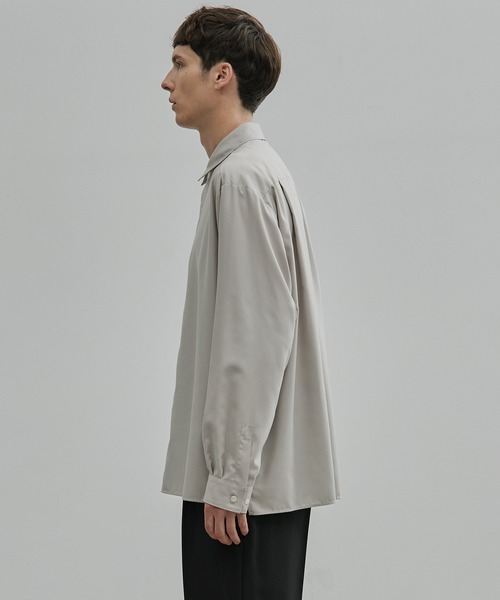 DRY RAYON リラックスシャツ 防シワ｜速乾｜UVカット（シャツ/ブラウス