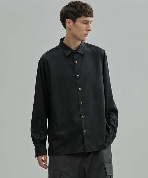 DRY RAYON リラックスシャツ 防シワ｜速乾｜UVカット（シャツ/ブラウス