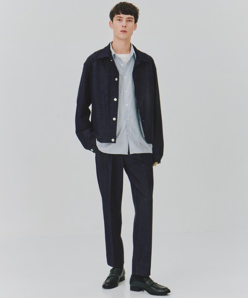 UNITED TOKYO（ユナイテッドトウキョウ）の「月間売上NO.1再入荷決定【WEB限定】DRY RAYON  リラックスシャツ　防シワ｜速乾｜UVカット（シャツ/ブラウス・メンズ・ライトグレー/ダークグレー/サックスブルー/オリーブ/ブラック/オフホワイト/ベージュ・3/2/1）」の18枚目の写真