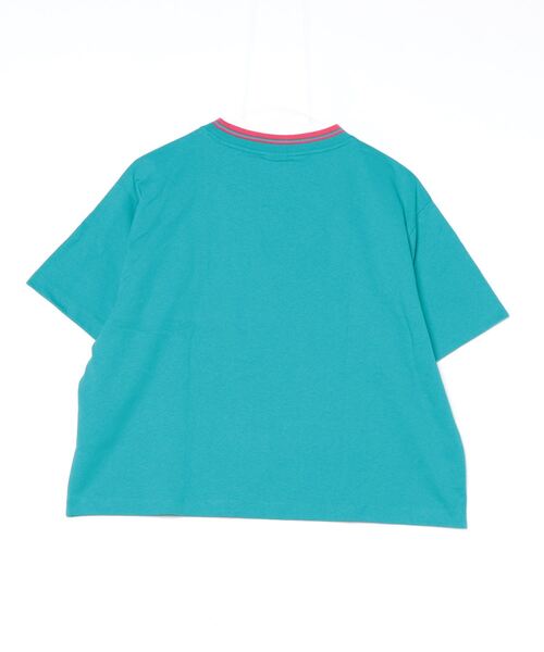 Champion（チャンピオン）の「チャンピオン  SHORT SLEEVE T-SHIRT_（Tシャツ/カットソー・レディース・ホワイト/ネイビー/ブルー・M/L）」の4枚目の写真