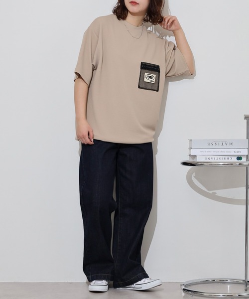 FUNALIVE（ファンアライブ）の「ドライ ジャガード スピンドル 半袖Tシャツ（Tシャツ/カットソー・メンズ・チャコールグレー/ブラック/ホワイト/ベージュ・L/LL/M）」の21枚目の写真