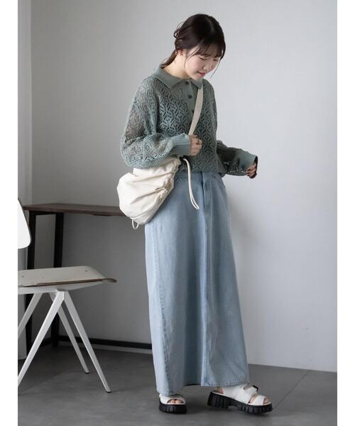 ehka sopo（エヘカソポ）の「シャーリングショルダーバッグ（ハンドバッグ・レディース・ブラック/カーキ/キナリ・F）」の15枚目の写真