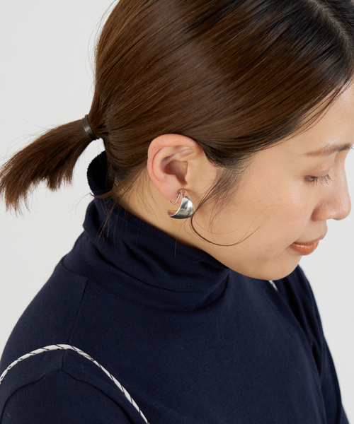 IENA（イエナ）の「PHILIPPE AUDIBERT/フィリップ・オーディベール CLIP イヤリング(両耳) BOC4131（イヤリング・レディース・シルバー・FREE）」の11枚目の写真
