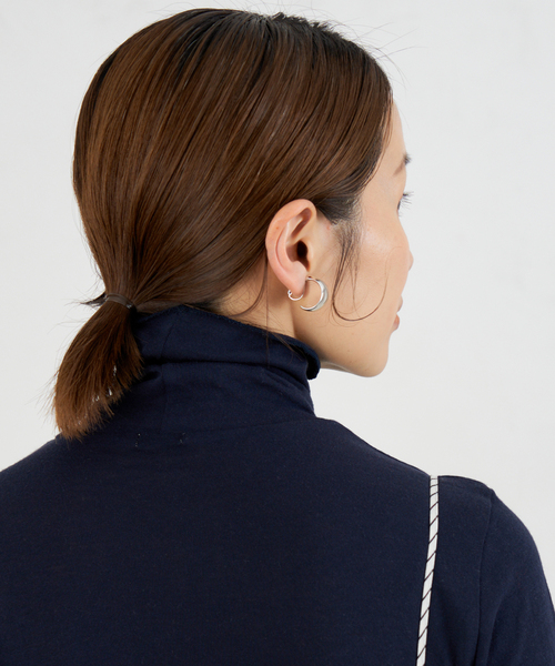 IENA（イエナ）の「PHILIPPE AUDIBERT/フィリップ・オーディベール CLIP イヤリング(両耳) BOC4131（イヤリング・レディース・シルバー・FREE）」の10枚目の写真