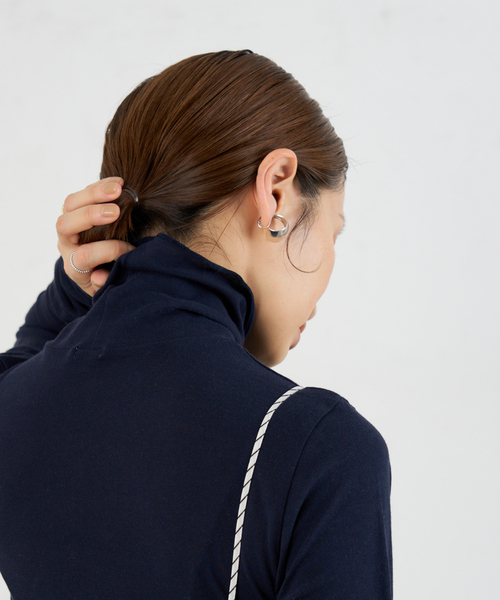 IENA（イエナ）の「PHILIPPE AUDIBERT/フィリップ・オーディベール CLIP イヤリング(両耳) BOC4131（イヤリング・レディース・シルバー・FREE）」の9枚目の写真