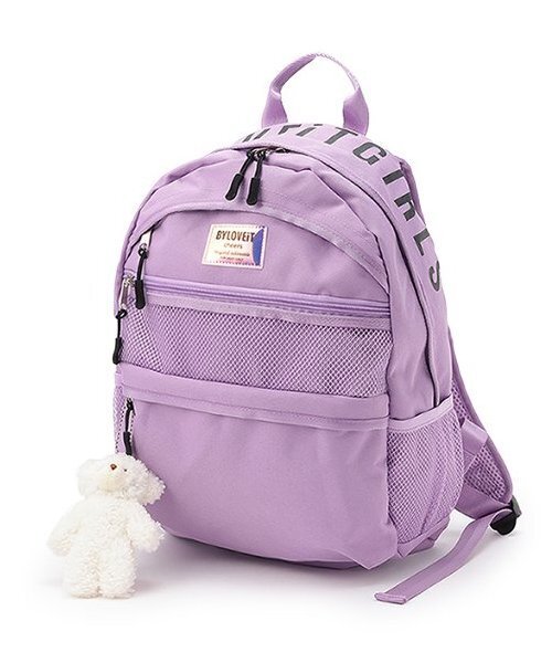 オイル目 BabyThree ベイビースリー 熊 くま 紫 リュック バッグ 楽天市場】バッグ 子供 ぬいぐるみ付き 人形付き キッズ クマ