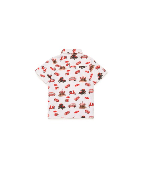 DIESEL（ディーゼル）の「ベビー 半袖シャツ MCALLEB（シャツ/ブラウス・キッズ・ホワイト・36M/18M/24M/12M）」の3枚目の写真