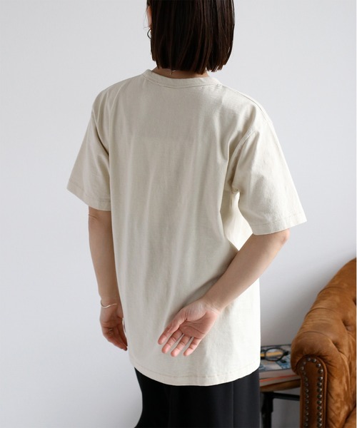 Champion(チャンピオン)の「【champion】SHORT SLEEVE Tee TRACK CLUB(Tシャツ/カットソー・レディース・チャコール/ベージュ・M)」の14枚目の写真