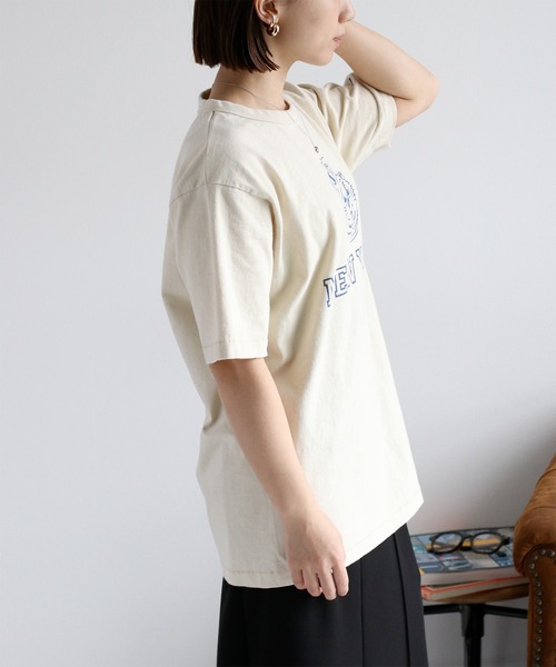 Champion(チャンピオン)の「【champion】SHORT SLEEVE Tee TRACK CLUB(Tシャツ/カットソー・レディース・チャコール/ベージュ・M)」の15枚目の写真