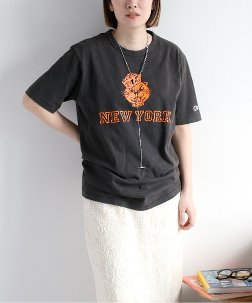 Tシャツ・カットソー IONSEOUL TAP Achievement Short Sleeve T Shirt JE1023 champion】SHORT SLEEVE Tee TRACK CLUB（Tシャツ/カットソー