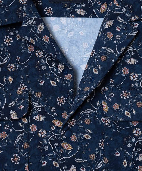 PENDLETON(ペンドルトン)の「PENDLETON/ペンドルトン ショートスリーブ オープンカラーシャツジャケット(シャツ/ブラウス・メンズ・ネイビー/オフホワイト・MEDIUM/LARGE)」の12枚目の写真