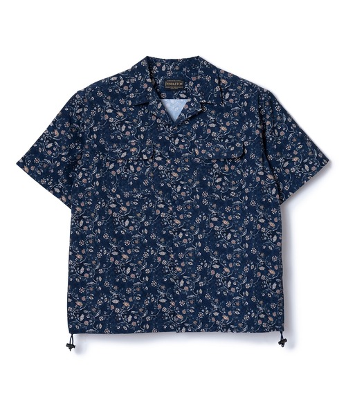PENDLETON(ペンドルトン)の「PENDLETON/ペンドルトン ショートスリーブ オープンカラーシャツジャケット(シャツ/ブラウス・メンズ・ネイビー/オフホワイト・MEDIUM/LARGE)」の19枚目の写真