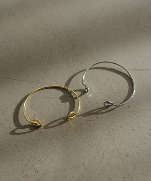 Kastane（カスタネ）の「【fiw.】ハートバングル（バングル/リストバンド・レディース・シルバー/ゴールド・FREE）」の6枚目の写真