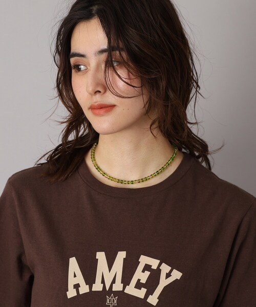 DRESSTERIOR(ドレステリア)の「◆Sisi joia(シシ ジョイア)PALLAS necklace(ネックレス・レディース・サックスブルー系4/サックスブルー/グリーン・00)」の6枚目の写真