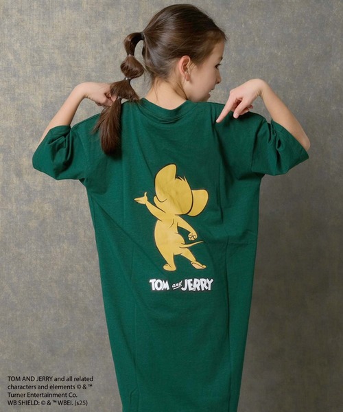 TOM&JERRY トムとジェリー 80s vintege オーバーサイズ　レア MAXX(マックス) トムとジェリー オーバーサイズTシャツ シャツ