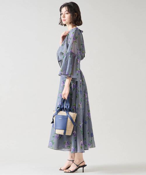 Tiara（ティアラ）の「《別注》【VIOLAd'ORO/ヴィオラドーロ】かごバッグ（V-8885）（かごバッグ・レディース・アイボリー/ネイビー/ピンク・FREE）」の17枚目の写真