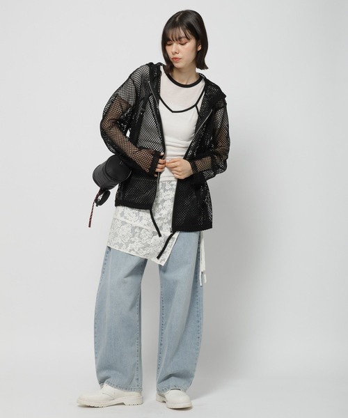 niko and...（ニコアンド）の「【WILLIAM B.ELIOTT】チャーム付きショルダーバッグ（ショルダーバッグ・レディース・ブラック/ベージュ・0）」の13枚目の写真