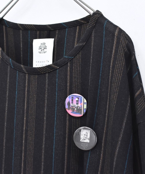 STOF（ストフ）の「STRIPE MODS ONE-PIECE（ワンピース・メンズ・ブラック/ナチュラル・FREE）」の18枚目の写真