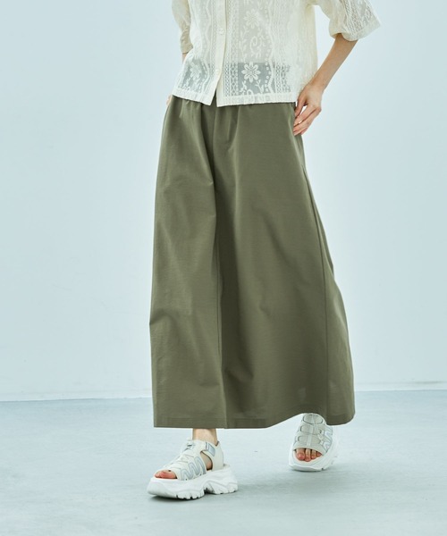 LAKOLE（ラコレ）の「【セットアップ対応・多機能付き】カットドロストスカート / 329616（スカート・レディース・グレー/ブラック/カーキ/グレイッシュベージュ/ブラウン・FREE）」の5枚目の写真